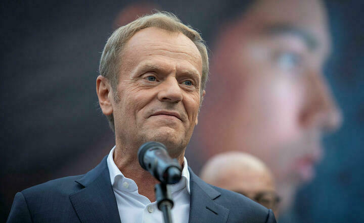 szef PO Donald Tusk / autor: Fratria