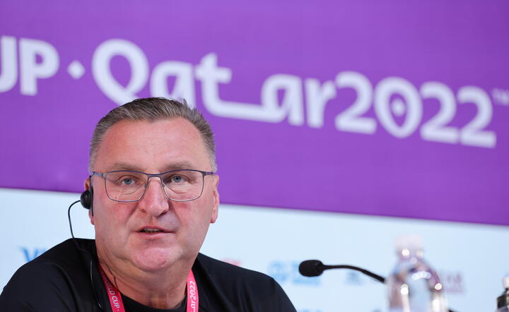 Czesław Michniewicz / autor: PAP/EPA/ABIR SULTAN