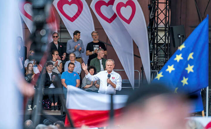 Premier Donald Tusk / autor: Fratria