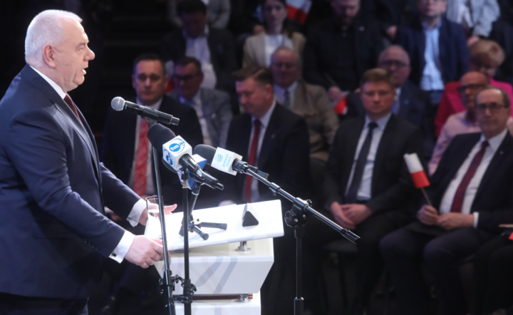 wicepremier i minister aktywów państwowych Jacek Sasin / autor: PAP/Artur Reszko