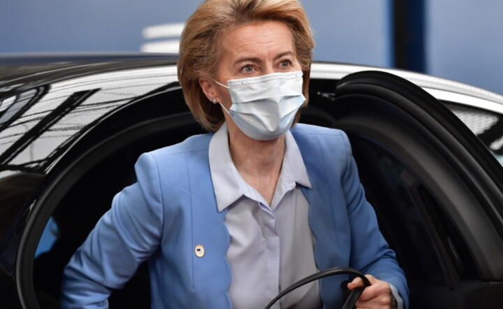 Ursula von der Leyen, szczyt UE w Brukseli / autor: EPA/PAP
