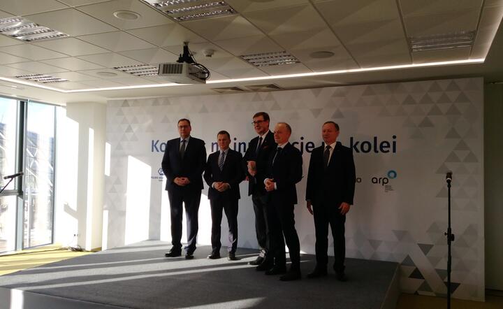 organizatorzy konkursu inNOWacje - #kolej2023 / autor: AR