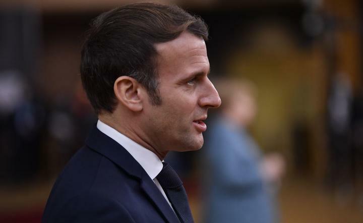 prezydent Francji Emmanuel Macron / autor: PAP