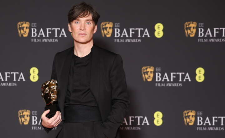 Cillian Murphy został najlepszym aktorem za główną rolę w "Oppenheimerze" / autor: PAP/ EPA / Andy Rain