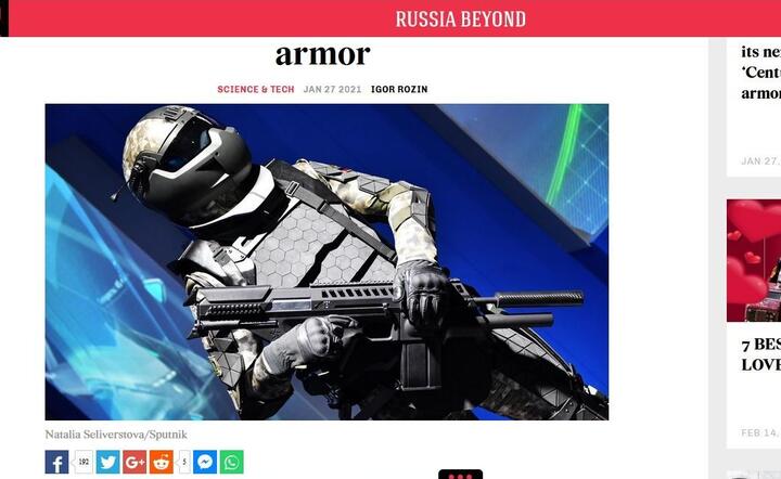 Czy ten pancerz to przyszłość rosyjskiej armii? / autor: fot. Russia Beyond