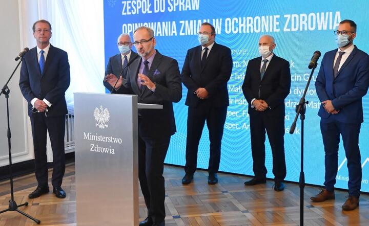Konferencja Ministerstwa Zdrowia / autor: PAP/Radek Pietruszka