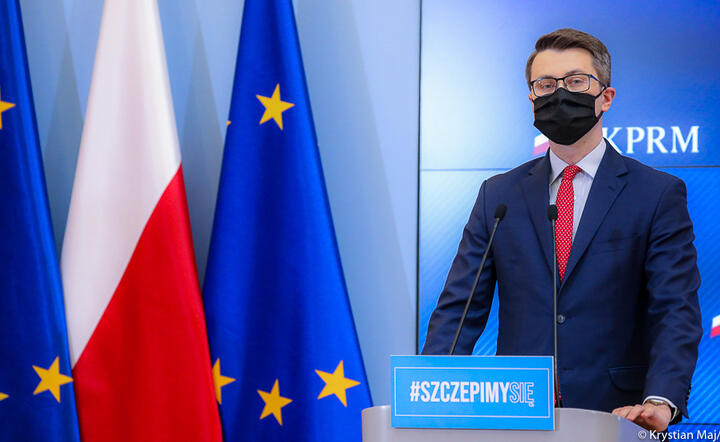 rzecznik rządu Piotr Müller / autor: twitter.com/PremierRP