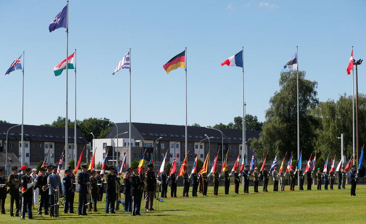 ceremonia NATO w Belgii / autor: fotoserwis PAP