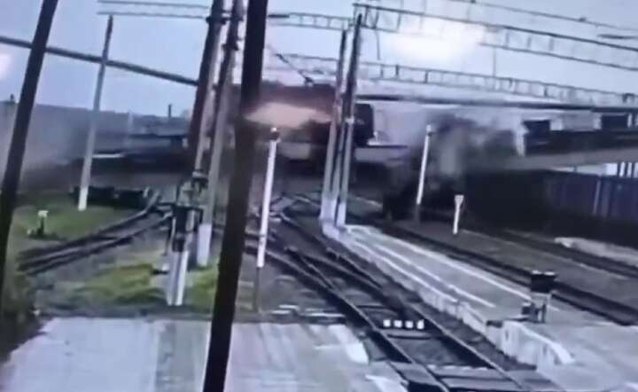 Wypadek czy sabotaż? Zawalił się wiadukt w Rosji