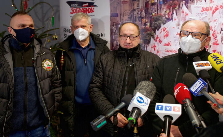 Rafał Jedwabny, Krzysztof Stanisławski, Bogusław Hutek, Jerzy Demski / autor: PAP