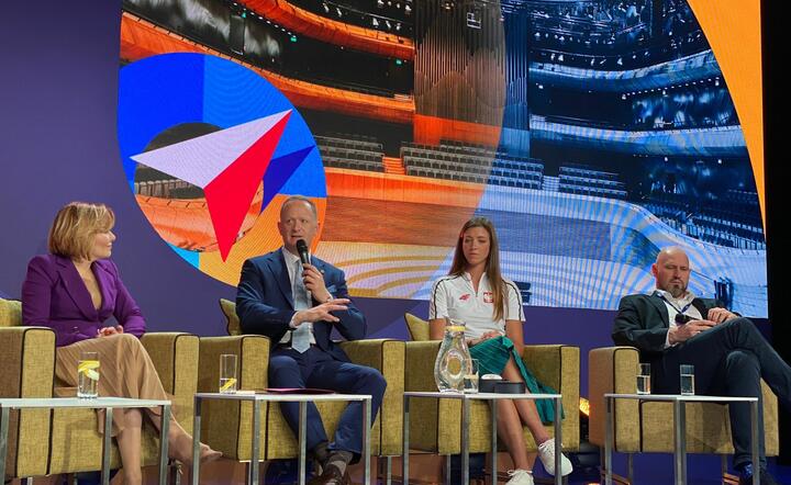 Debata 'Sport narzędziem nowego obszaru Polski' / autor: Totalizator Sportowy
