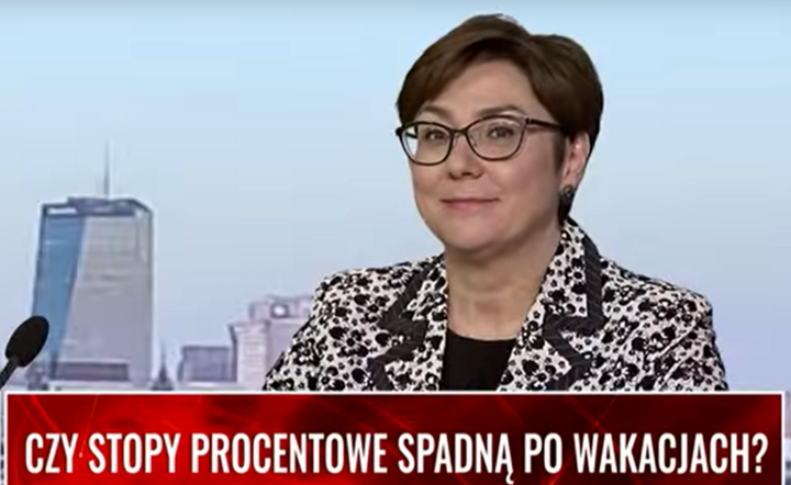 Pani Iwona Duda, członek Rady Polityki Pieniężnej / autor: Fratria