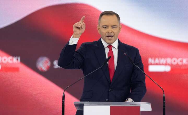 Karol Nawrocki realizuje obietnicę złożoną w czasie kampanii prezydenckiej. Zdjęcie z konwencji 2 marca 2025 r. / autor: Fratria / Andrzej Wiktor