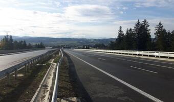 Pierwszy odcinek budowanej nowej Zakopianki - otwarty