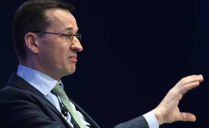 Wicepremier Mateusz Morawiecki na Forum w Davos, fot. PAP/EPA/GIAN EHRENZELLER