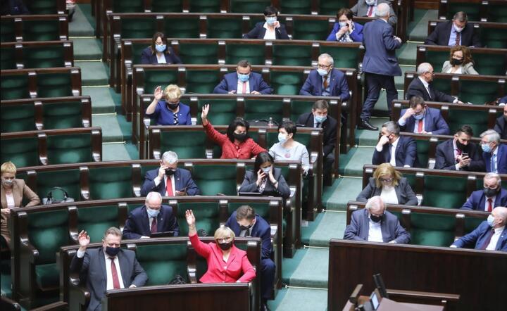 Posiedzenie sejmu / autor: PAP/Wojciech Olkuśnik