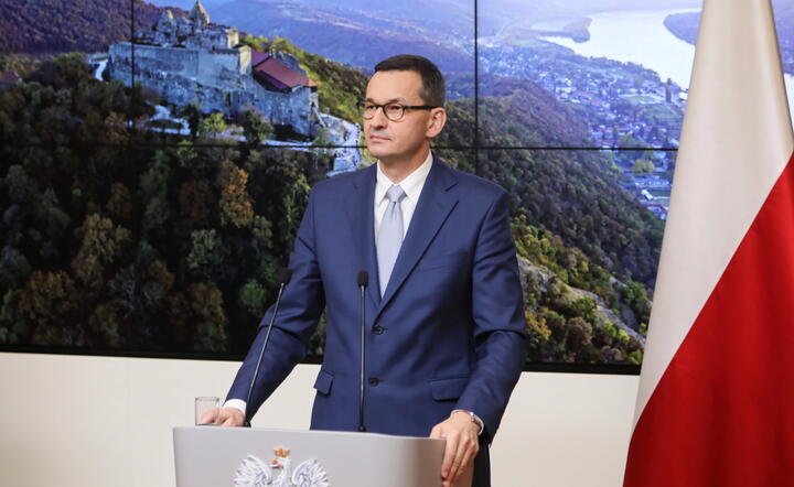 premier Mateusz Morawiecki / autor: fotoserwis PAP