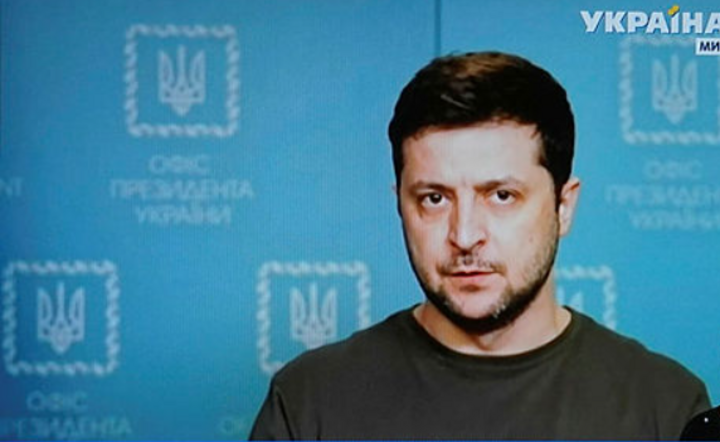 Ukraina, prezydent Wołodymyr Zełenski / autor: Fratria