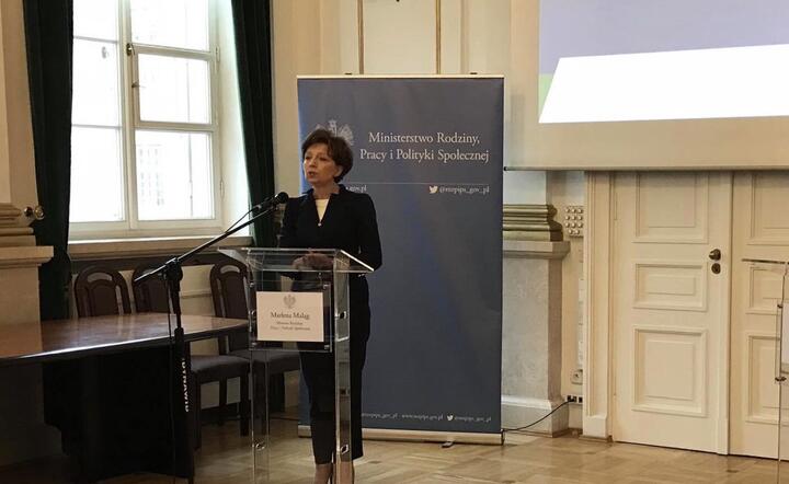 minister rodziny Marlena Maląg / autor: twitter.com/MRPiPS_GOV_PL