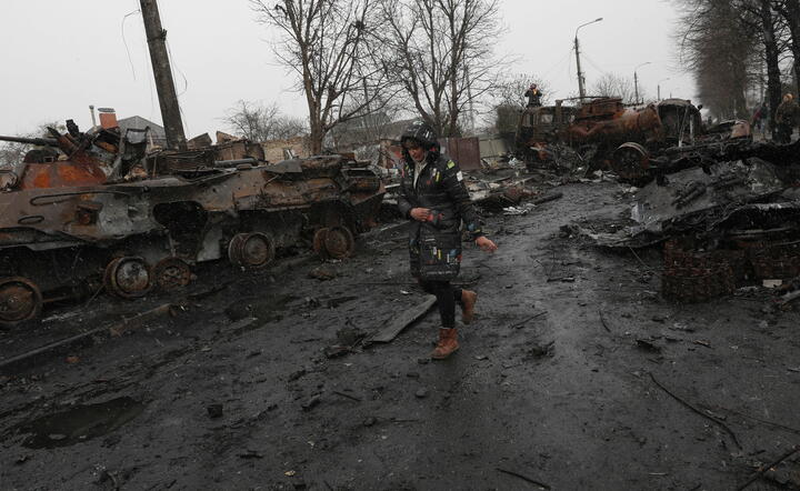 Wojna na Ukrainie / autor: PAP/EPA/