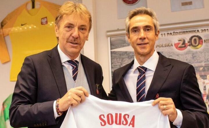 Zbigniew Boniek i Paulo Sousa / autor: Dominik Kuciński/Tt