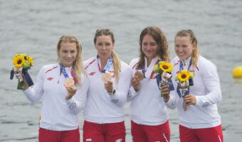 IO 2020: Kajakarki zdobyły brązowy medal w K4 500 m