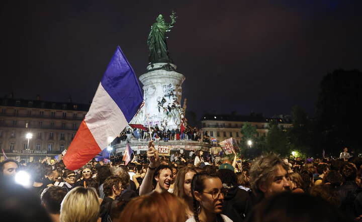 Wybory we Francji / autor: PAP/EPA/YOAN VALAT