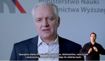 Minister Nauki dziękuje telekomom
