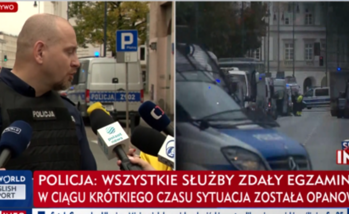 podinp. Sylwester Marczak / autor: Screenshot/TVP Info