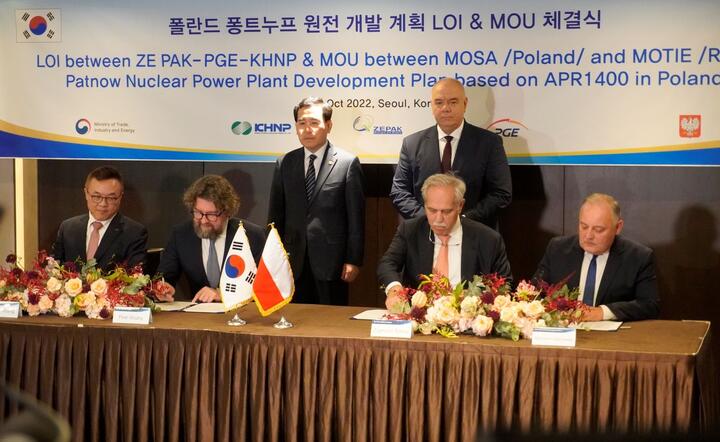 Podpisanie polsko - koreańskiego porozumienia / autor: Materiały prasowe