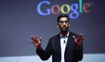Sundar Pichai dziękuje premierowi Morawieckiemu w dniu otwarcia Google Cloud