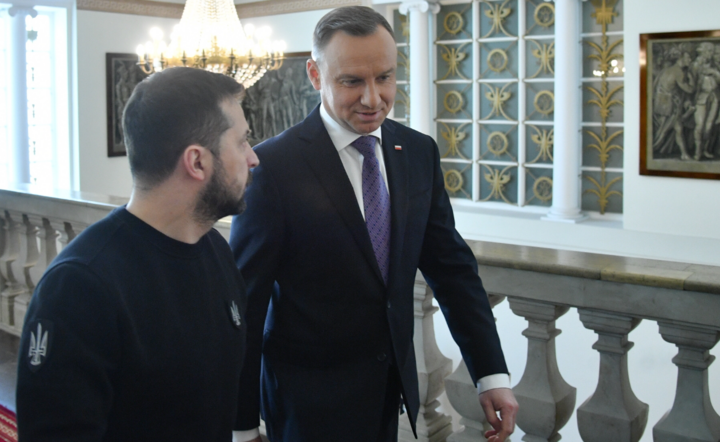 Zełenski i Duda / autor: PAP/Radek Pietruszka