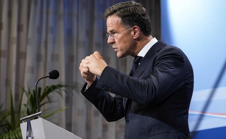 Premier Holandii Mark Rutte / autor: PAP
