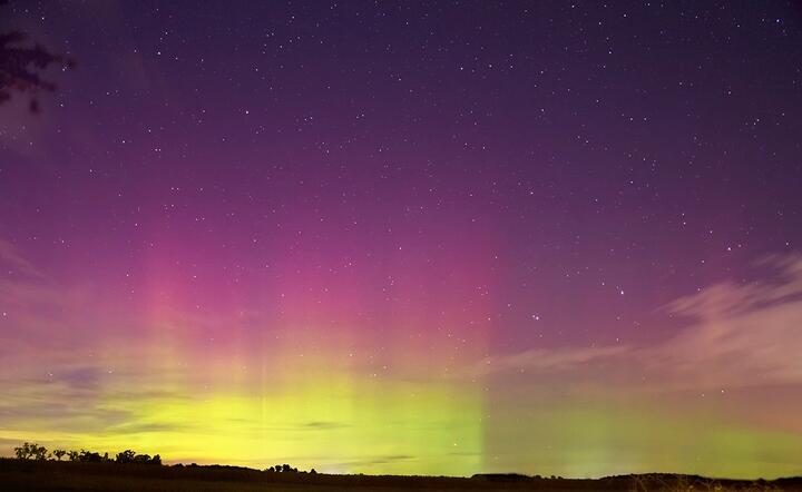 zorza polarna / autor: US National Weather Service Cleveland OH / Facebook