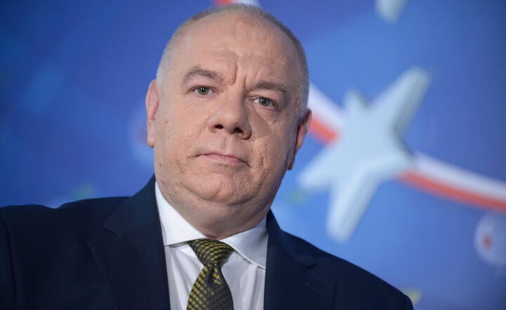 Wicepremier, minister aktywów państwowych Jacek Sasin  / autor: PAP/Marcin Obara