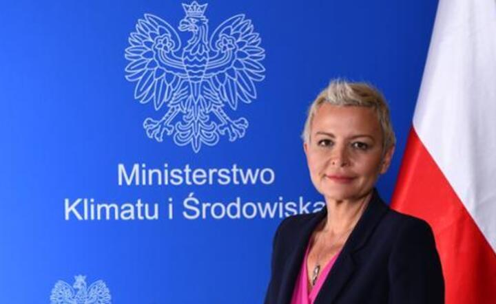 Wiceminister klimatu i środowiska Anna Łukaszewska-Trzeciakowska / autor: Gov