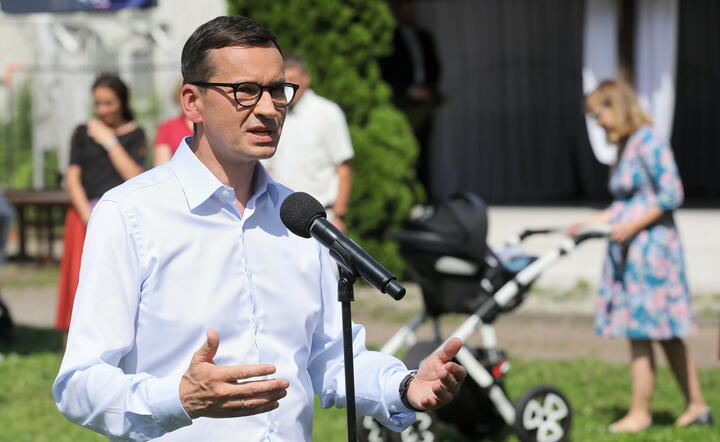 premier Mateusz Morawiecki / autor: fotoserwis PAP