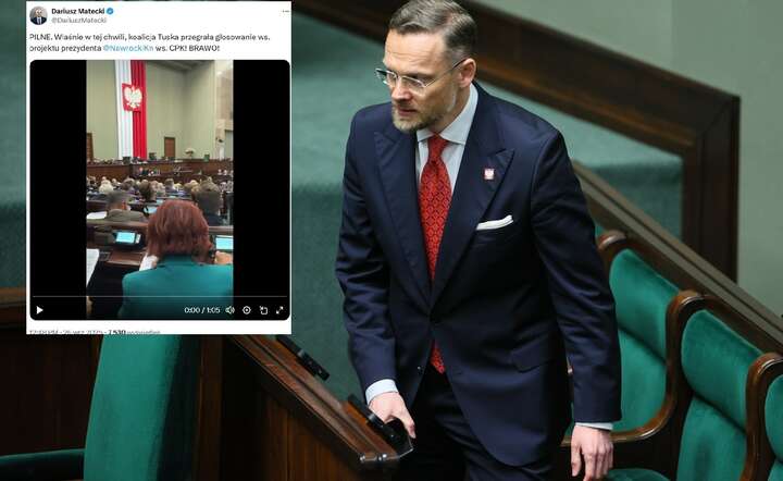 Szef Kancelarii Prezydenta RP Zbigniew Bogucki w Sejmie w Warszawie / autor: PAP/Leszek Szymański