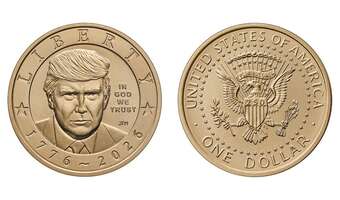 Trump jak król. Ma swoją monetę