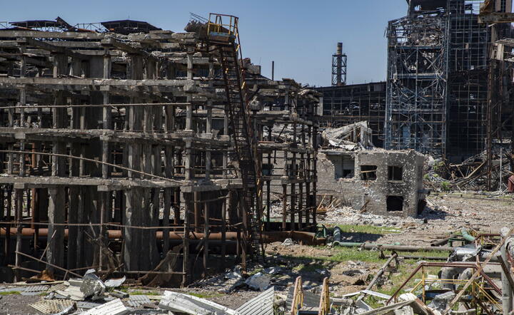 Mariupol  / autor: PAP/EPA/SERGEI ILNITSKY