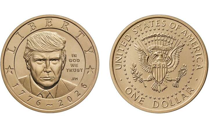 Trump jak król. Ma swoją monetę
