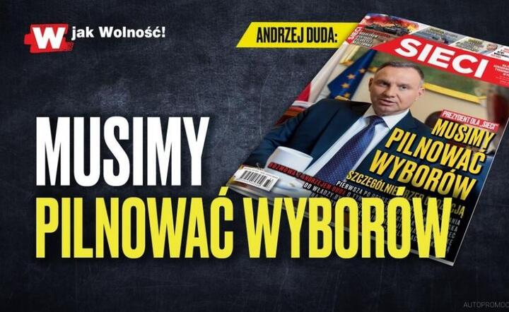 Okładka tygodnika Sieci  / autor: Fratria 