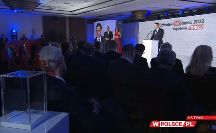 Gala Człowiek Wolności 'Sieci' 2022 / autor: Fratria