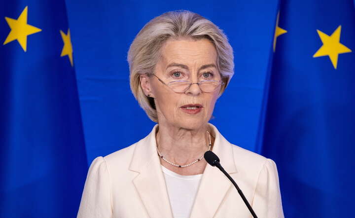 Szefowa Komisji Europejskiej Ursula von der Leyen / autor: PAP/EPA/JESSICA LEE