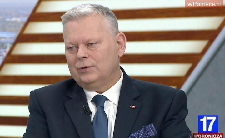 Marek Suski  / autor: TVP Info (screen)