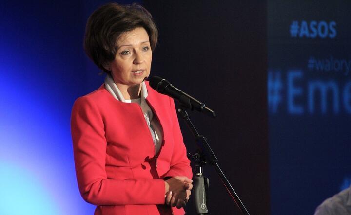 minister rodziny i polityki społecznej Marlena Maląg / autor: Fratria