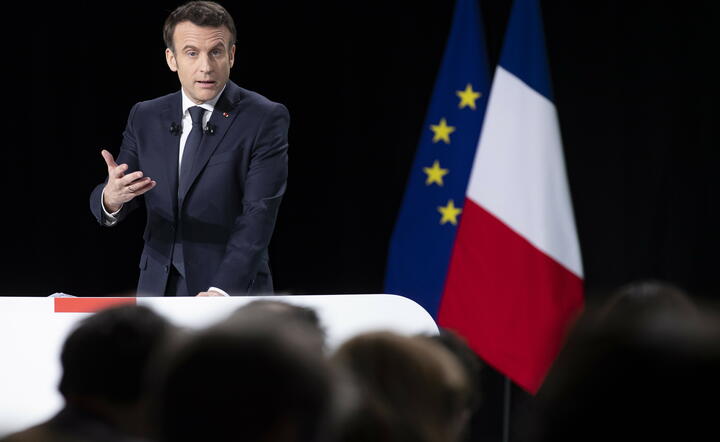 Emmanuel Macron / autor: PAP/EPA