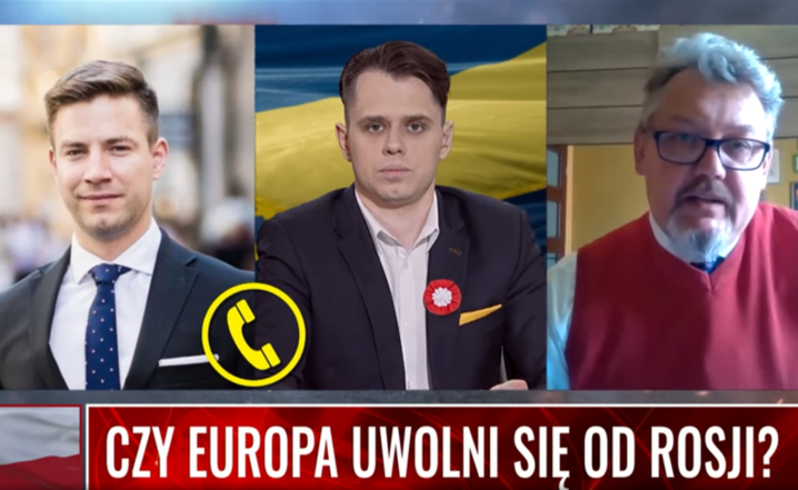 Wojciech Jakóbik, Aleksander Majewski i Maciej Wośko / autor: screen/wPolsce.pl