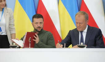 Polska jako 19. kraj daje gwarancje Ukrainie