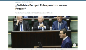Korespondent Die Welt pozytywnie o Morawieckim